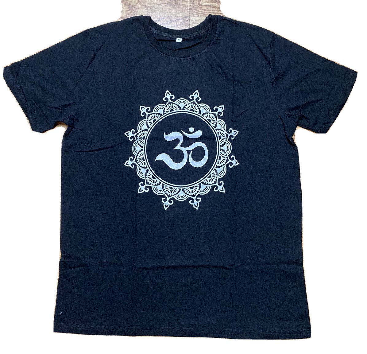 Aum OM Peace YOGA Zen Meditation yinyan Hindu Men Unisex T-shirt 2XL cotton USA