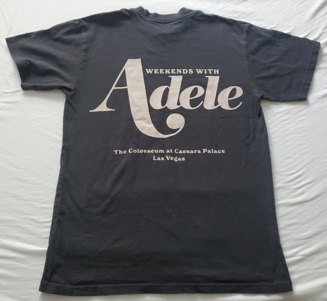 Weekends With Adele Tee T-Shirt Official Licensed Colosseum Ceasers Palace S