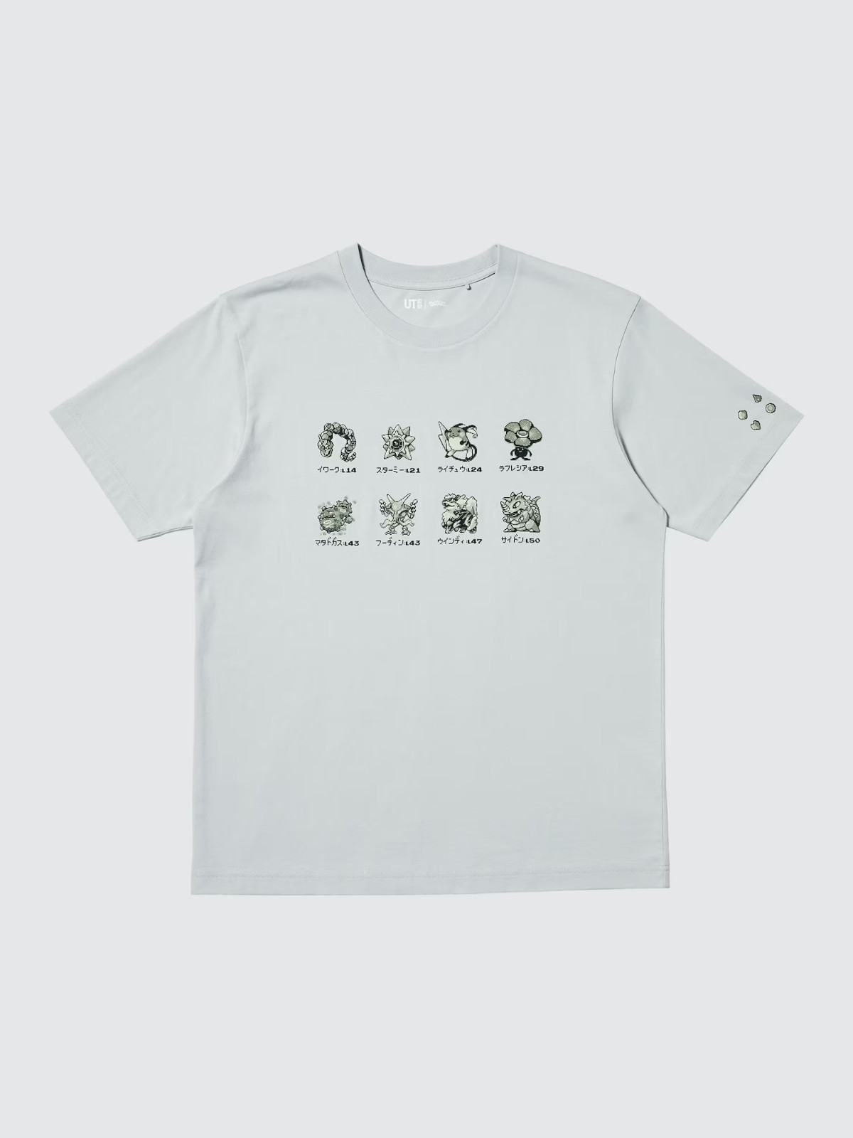 Pokémon 30th Anniversary UNIQLO UT Gym Leader Pikachu Gray T-Shirt Japan PSL NEW