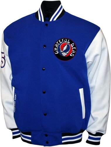 Grateful Dead – Grateful Dead – Steal Your Face – Varsity Fleece Jacket – Large
