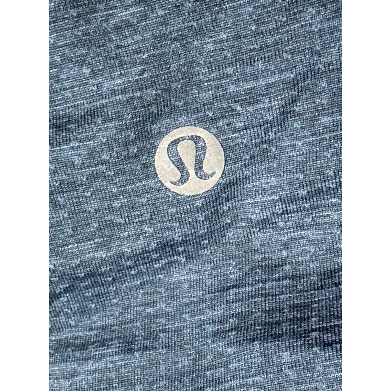 Lululemon Blue Workout Shirt Active Gear Mens XL 23×29