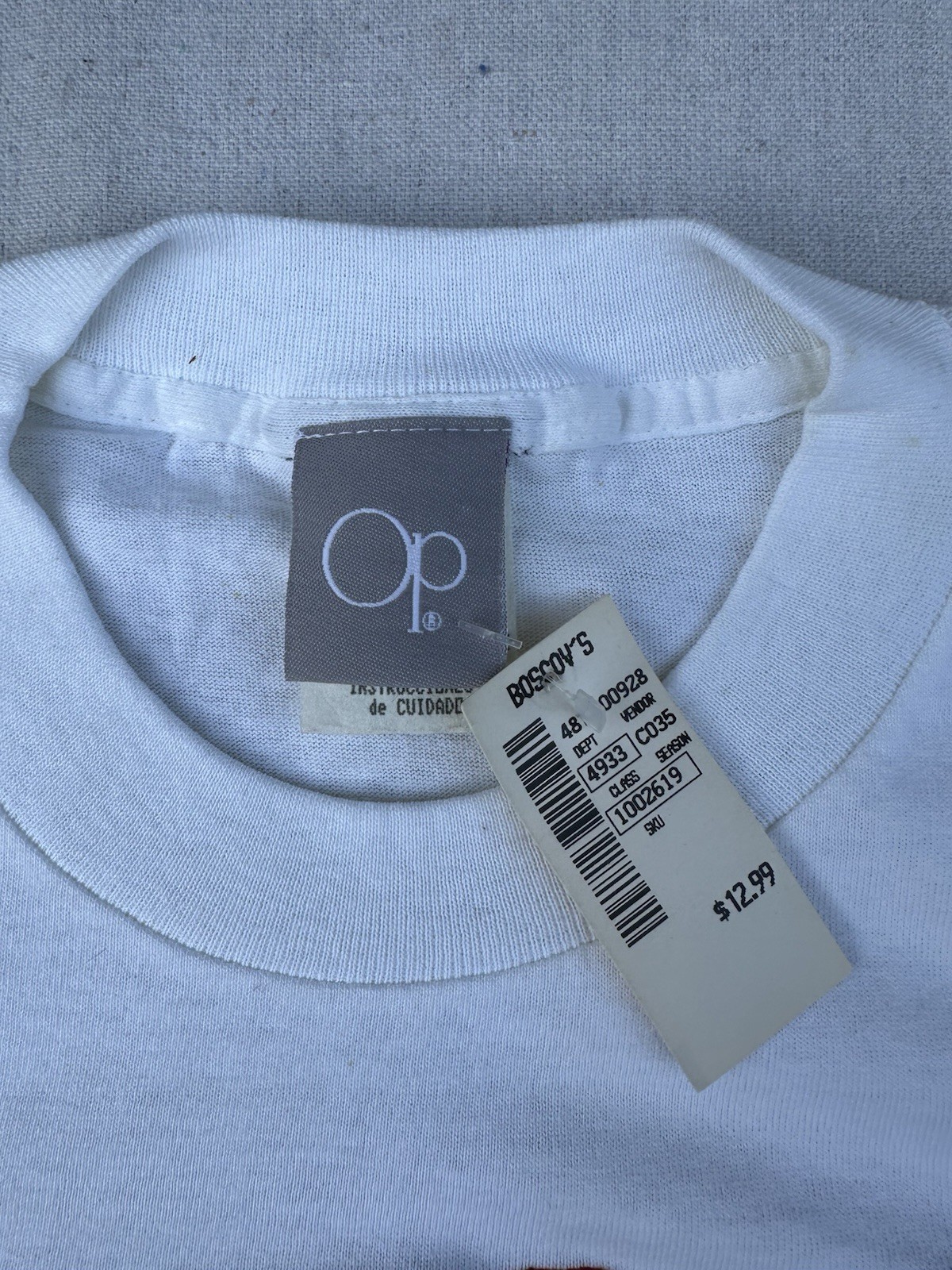 Rare NOS Vtg 80s Ocean Pacific OP American Eagle Shirt Surf Skate Single Stitch
