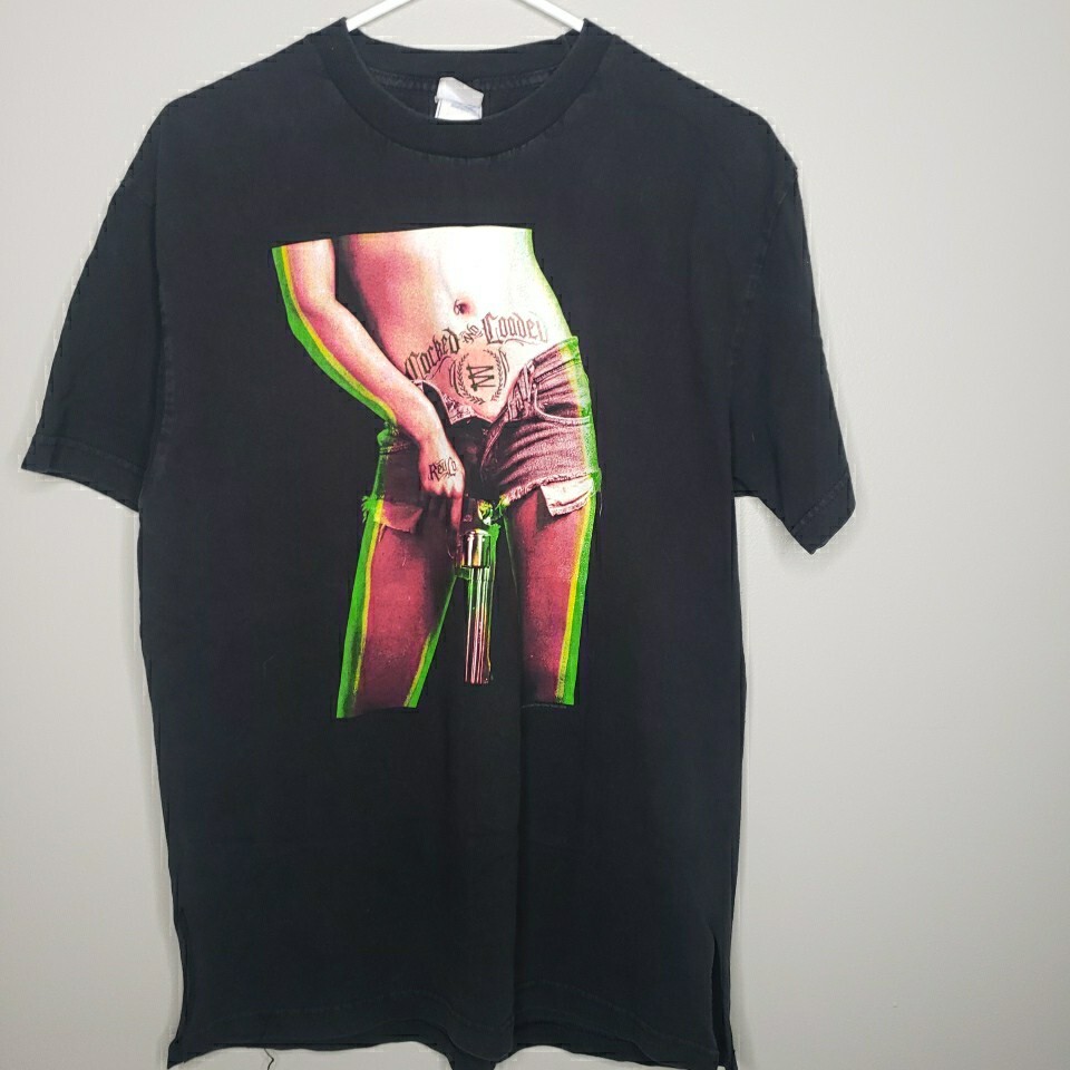2006 Ministry Revolting Cocks Industrial Goth Metal Band Tour T-Shirt Size LARGE