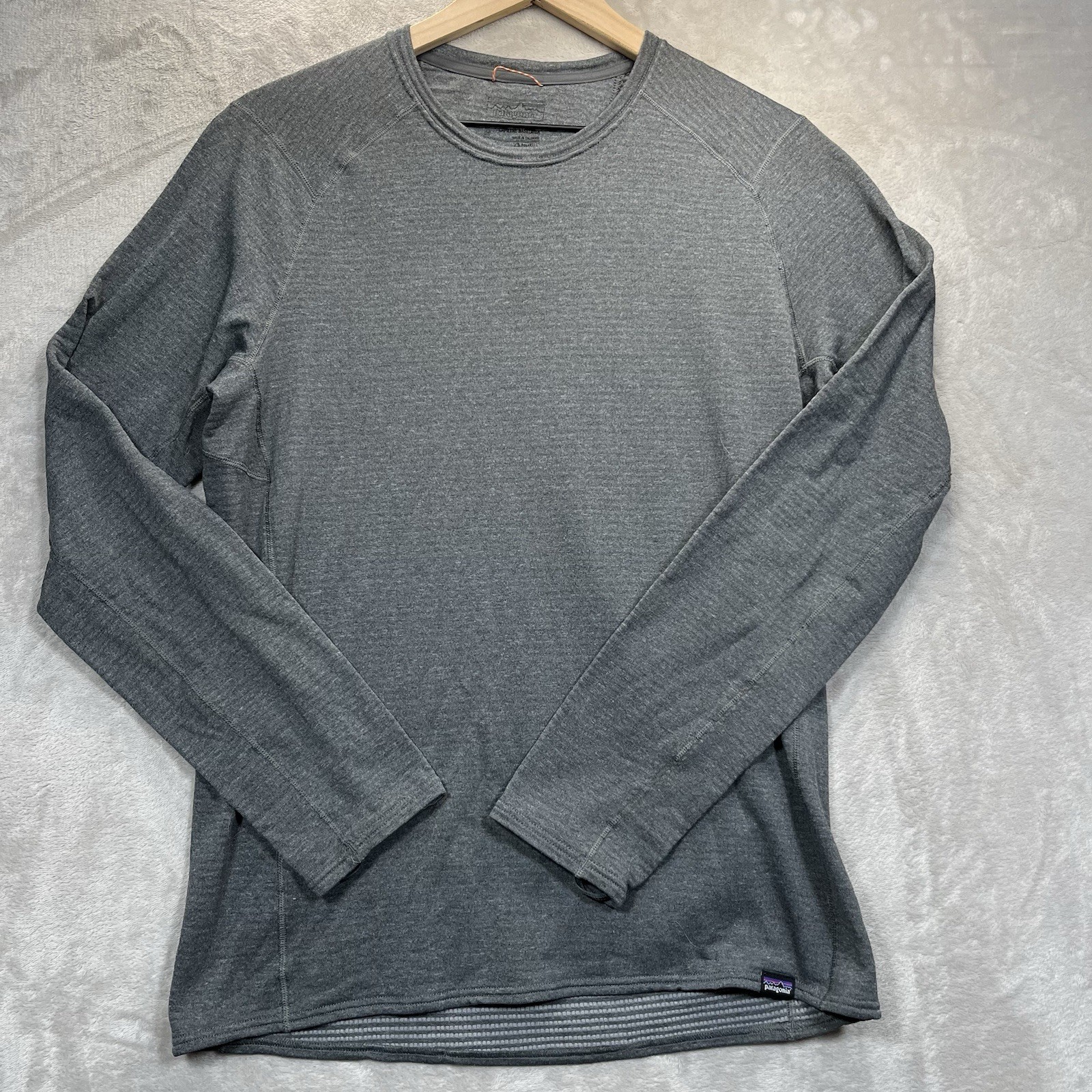 Patagonia Capilene Polartec Baselayer Shirt Mens Medium Thermal Weight Gray