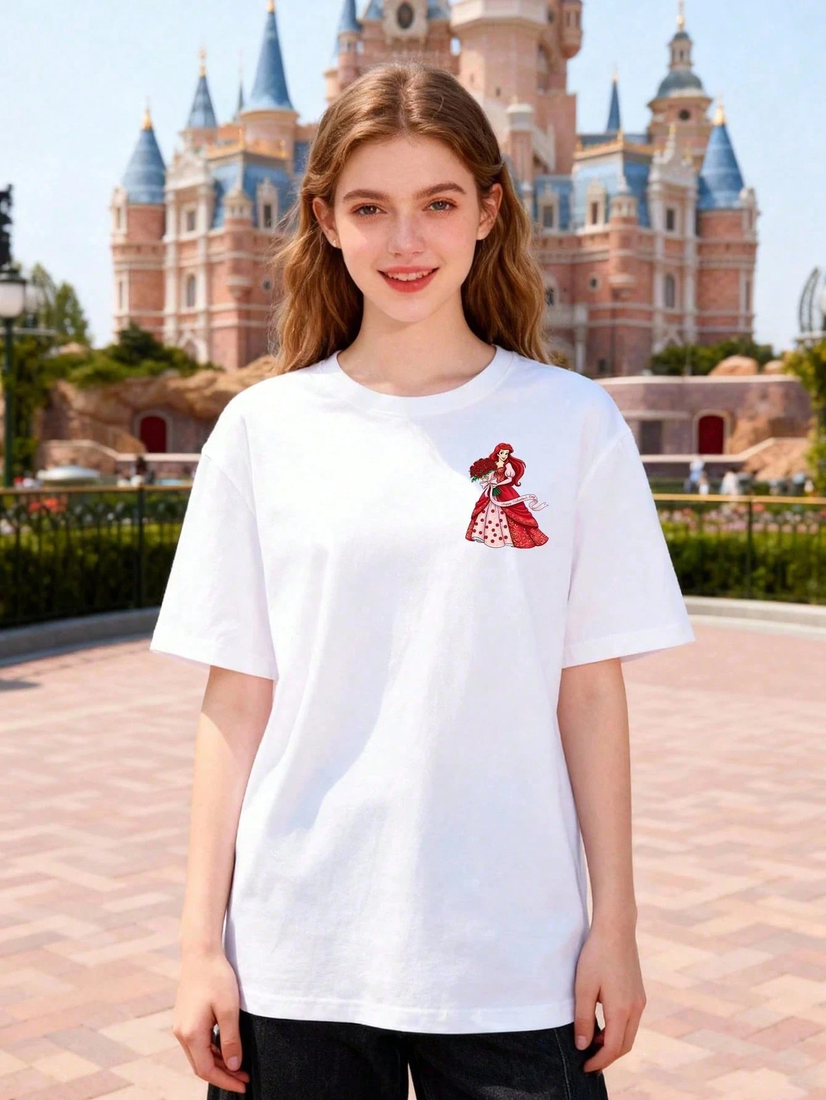 Disney The « 67 » Bow Cute T-Shirt Unisex#2