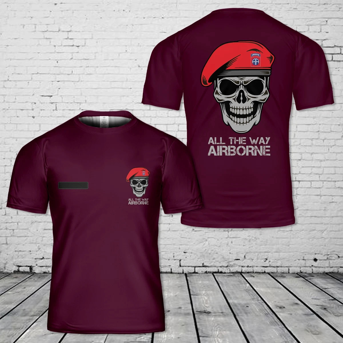 Custom Name US Army 82nd Airborne Division Military AOP Shirt 3D shirt S-5XL