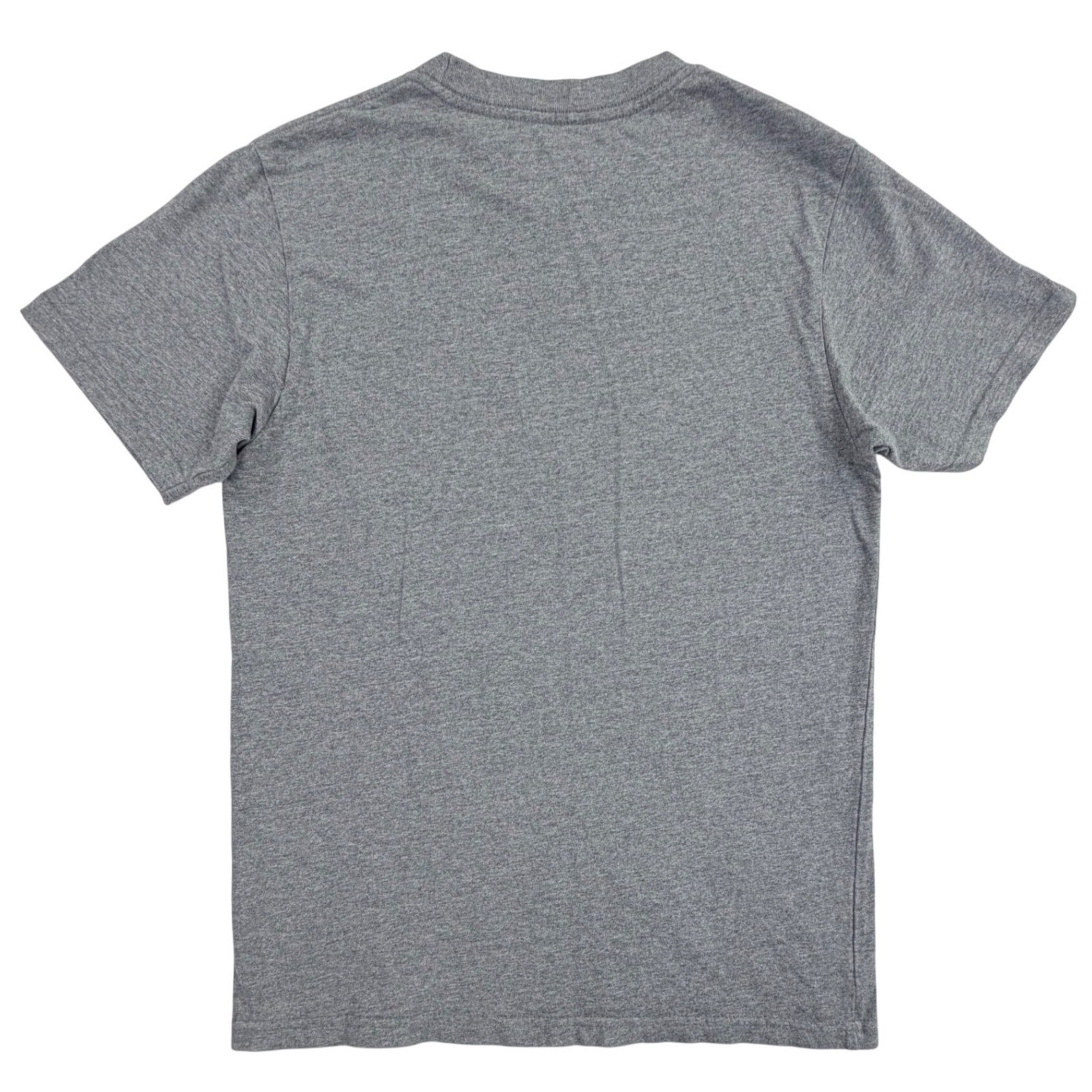 Patagonia Logo Graphic T Shirt Men Small Slim Fit Gray 100% Organic Cotton USA