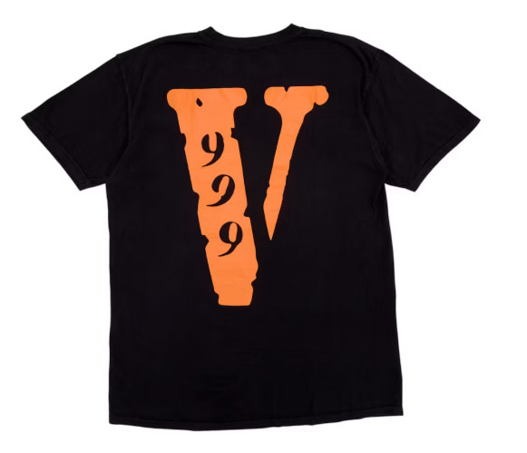 Juice WRLD x VLONE 999 T-Shirt Cotton 1Pc Black L Brand New Free Ship