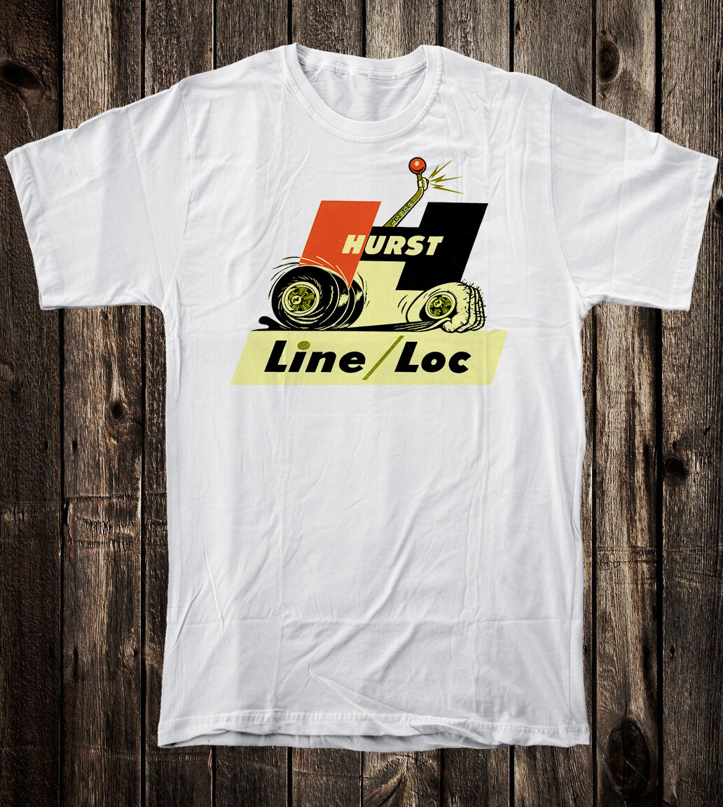 Hot Rod Tee T Shirt Drag Race 100% Cotton Hurst Line Lock Speed Shop Drag Race