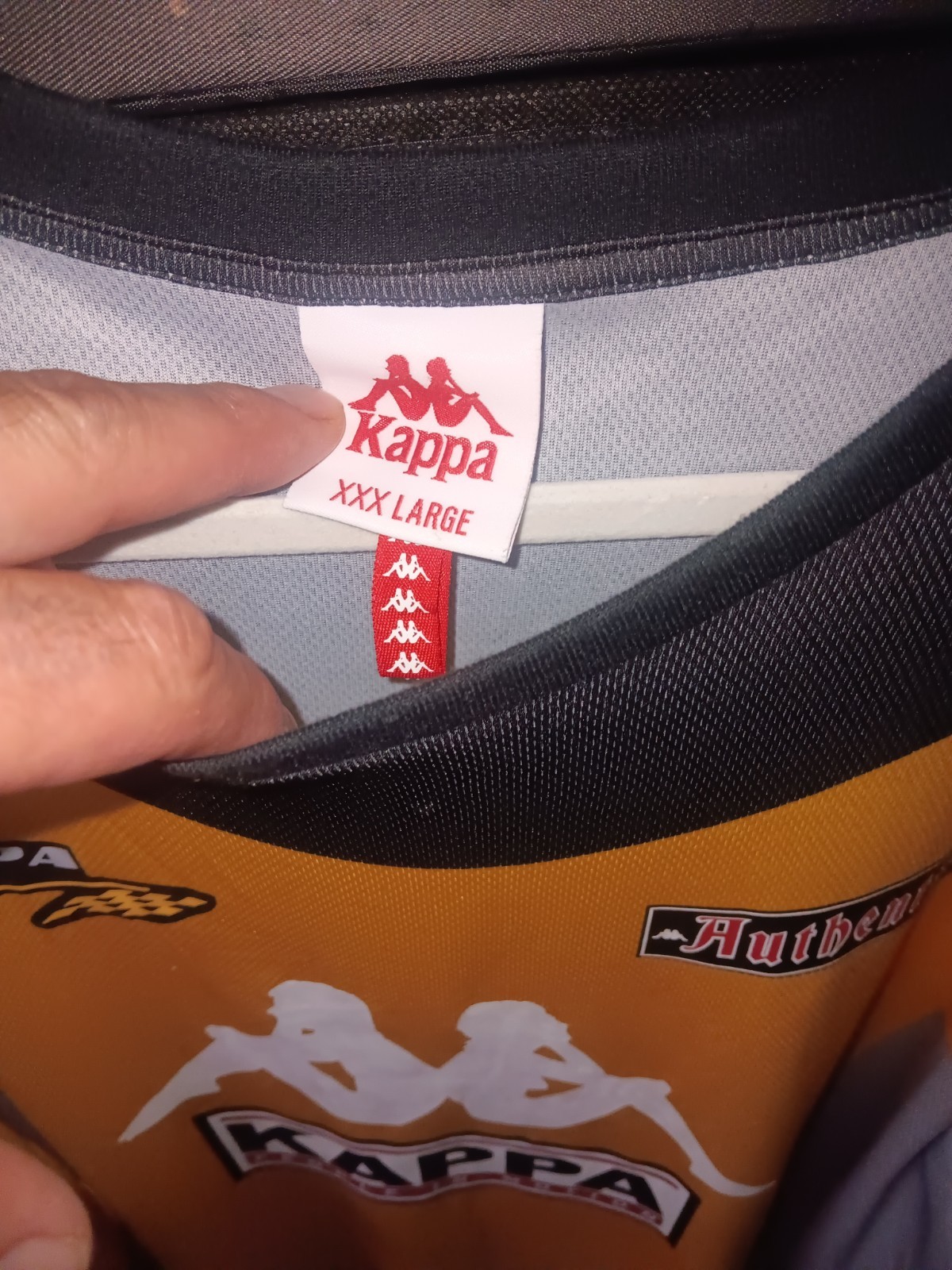 Kappa Authentic Longsleeve Shirt Sz 3XL EUC