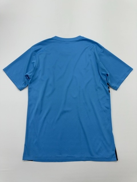Adidas Boys Blue Athletic Logo T-Shirt Size Regular Condition Varies