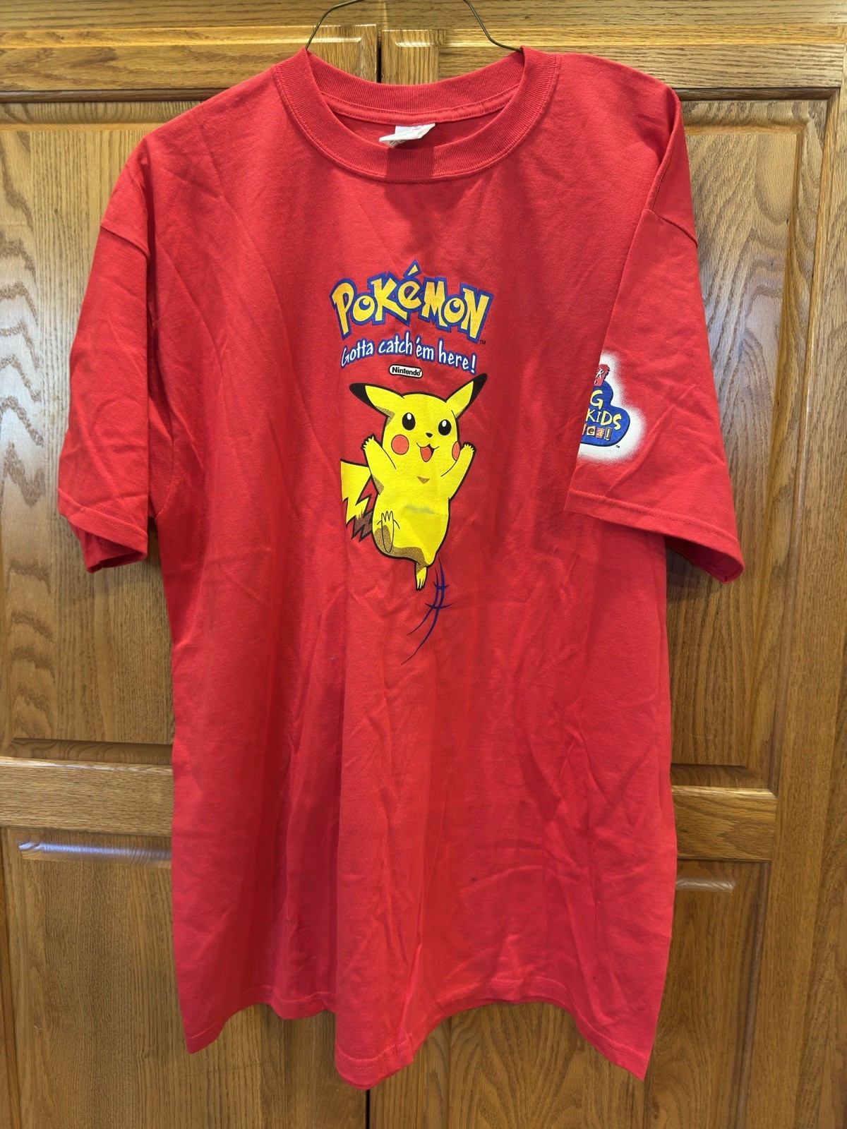 Pikachu Pokemon Vintage T-Shirt 1990&rsquo;s Burger King Promo NEW 2XL BIN/Offer