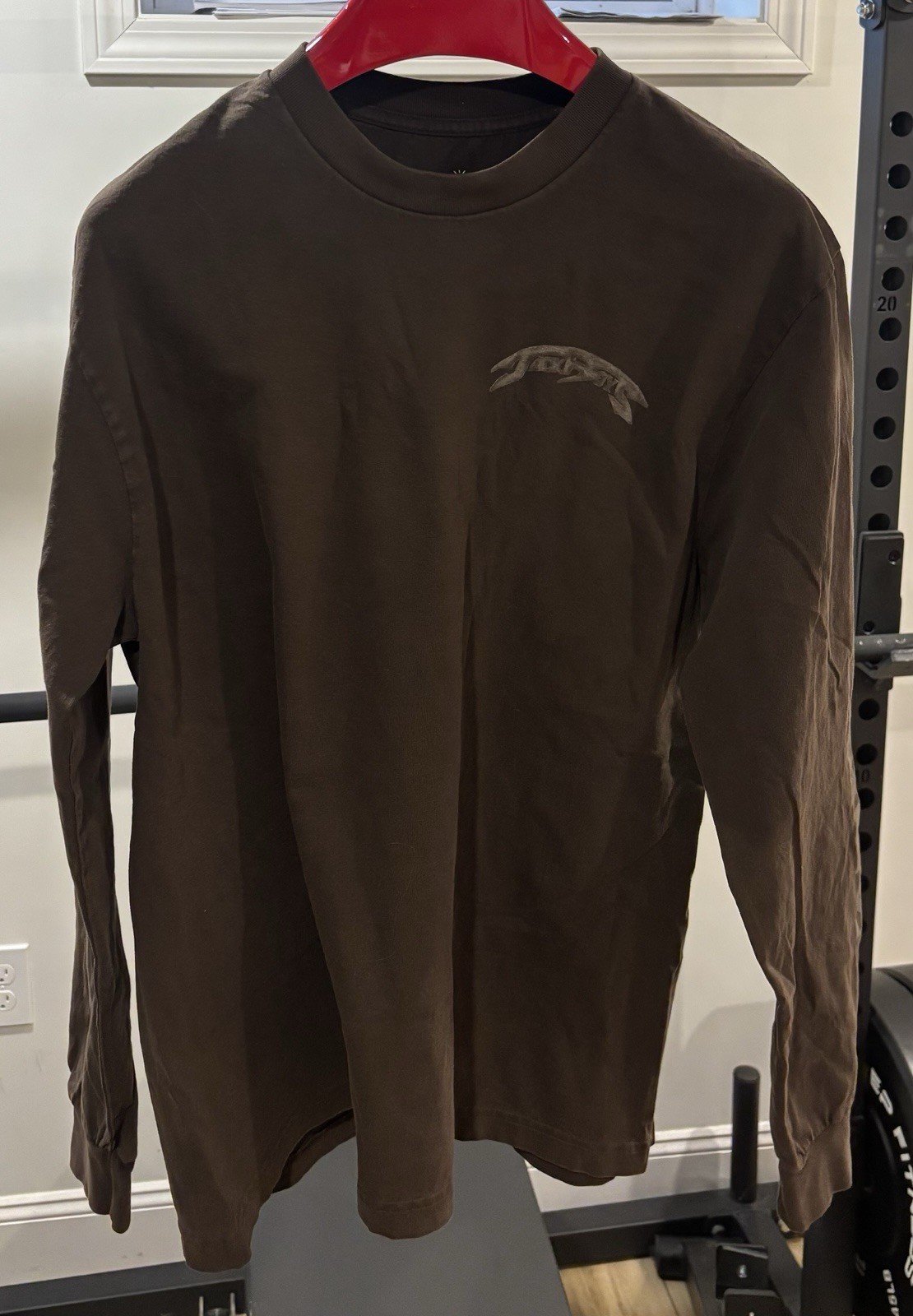 Travis Scott “Jackboys 2 Album B1 Pack Cactus Jack” Long Sleeve Large L Brown