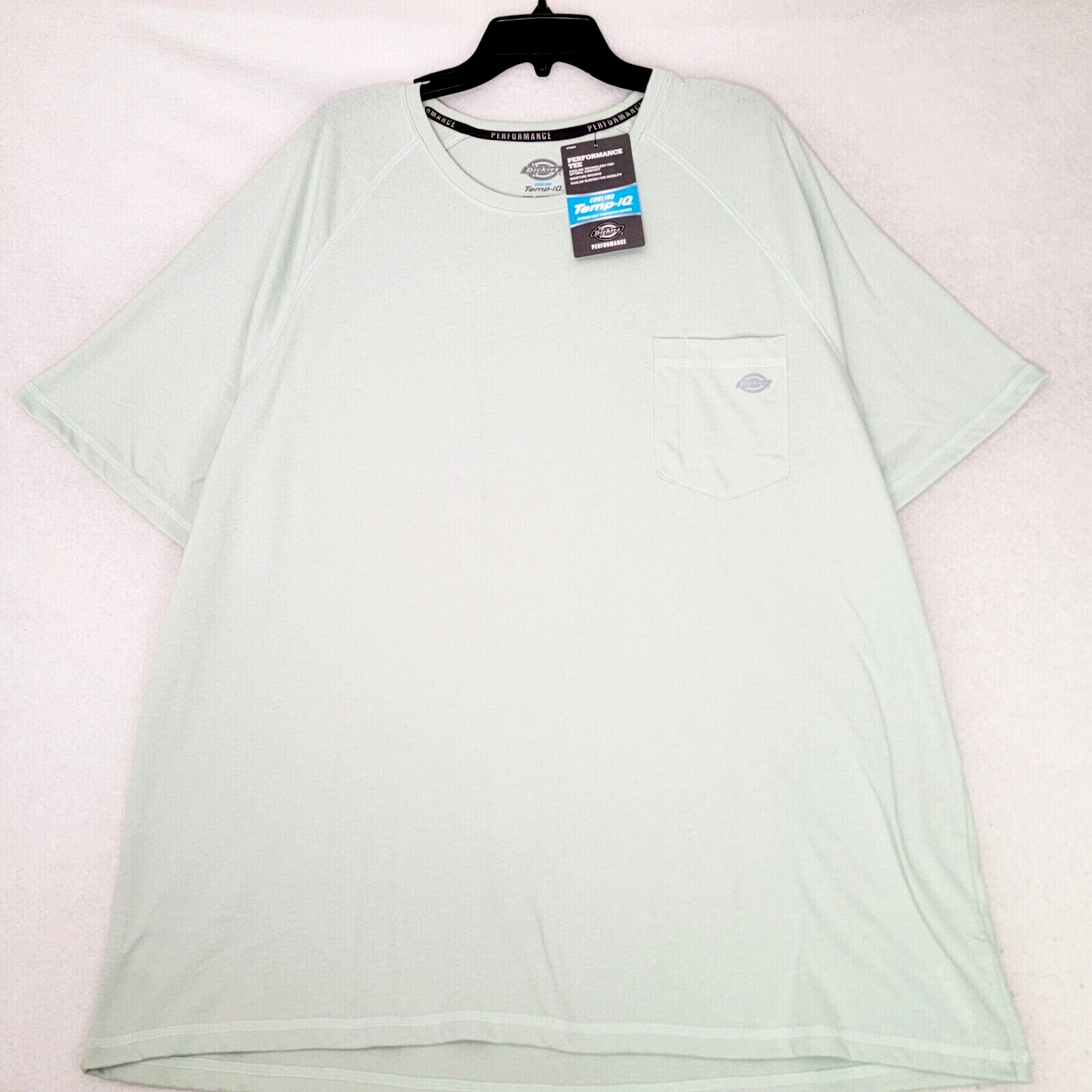 DICKIES Shirt ADULT 3XL XXXL GREEN MENS WORK WEAR POCKET TEE LIGHTWEIGHT USA NWT