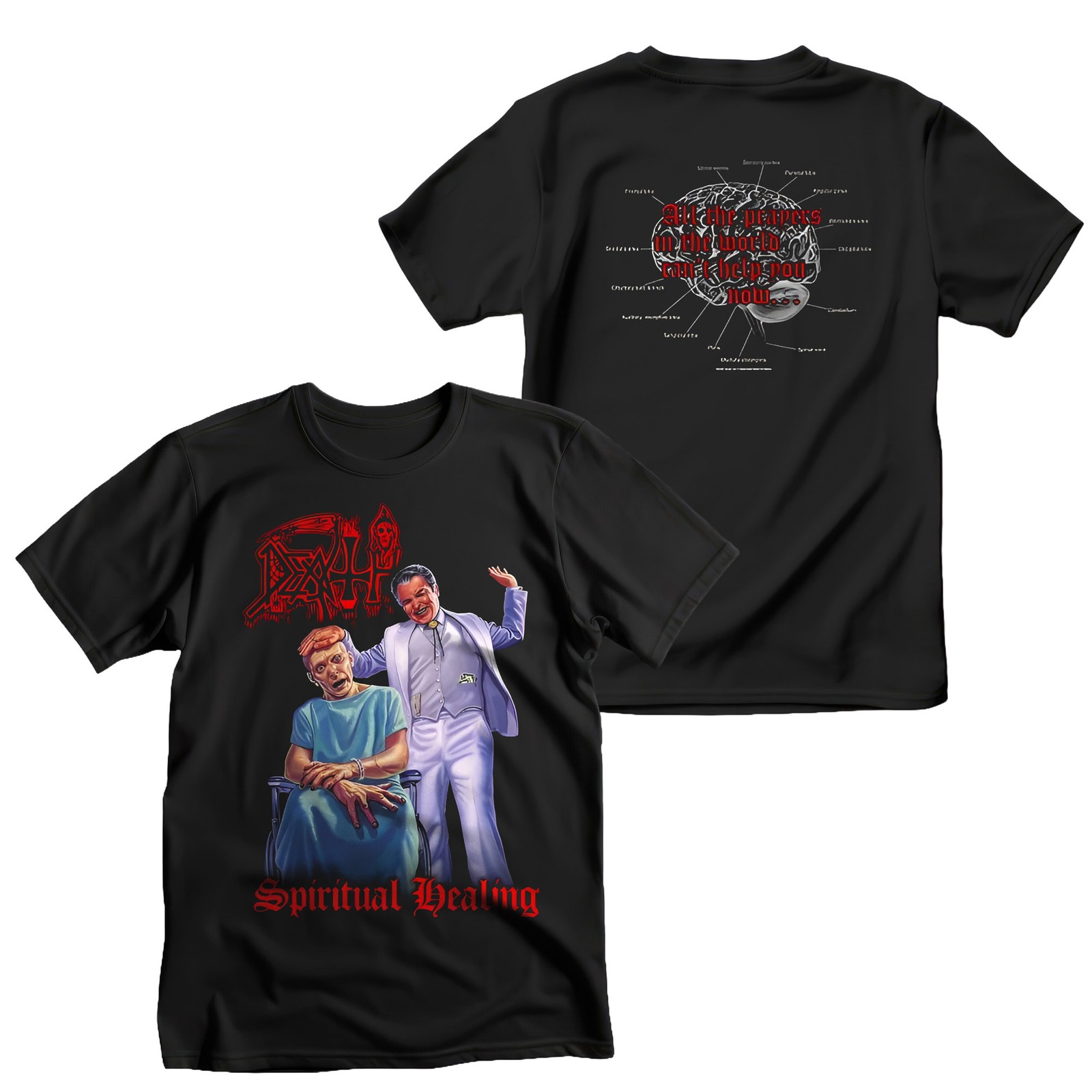 Authentic Death Spiritual Healing T-Shirt S-2XL NEW