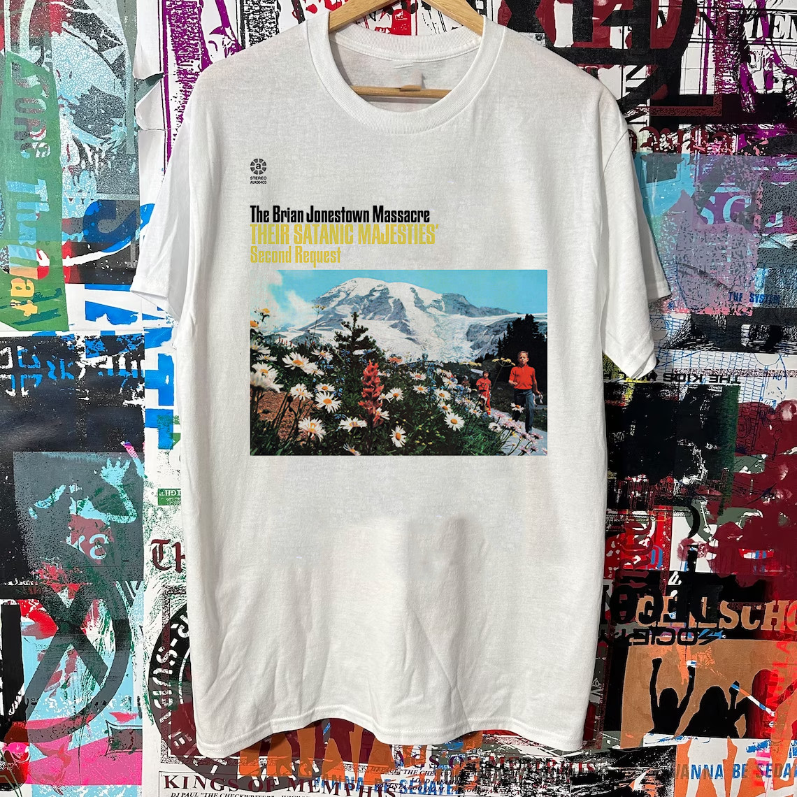 BRIAN JONESTOWN MASSACRE Their Satanic Majesties Second Request T Shirt S-5XL