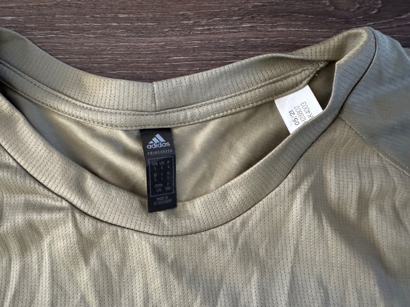 3 pc lot Adidas Workout Shirts Men&rsquo;s Large 2 Climacool Black Gree Yellow