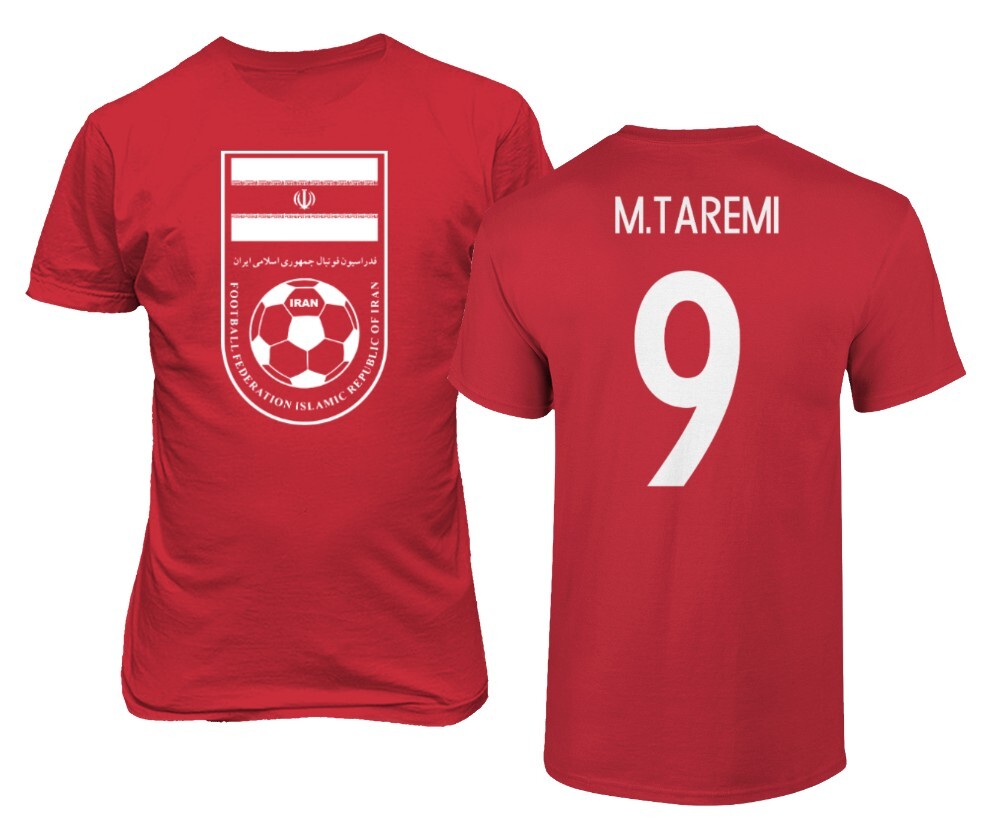 Iran Soccer #9 Mehdi Taremi World Football Fans Adult and Youth T-Shirt