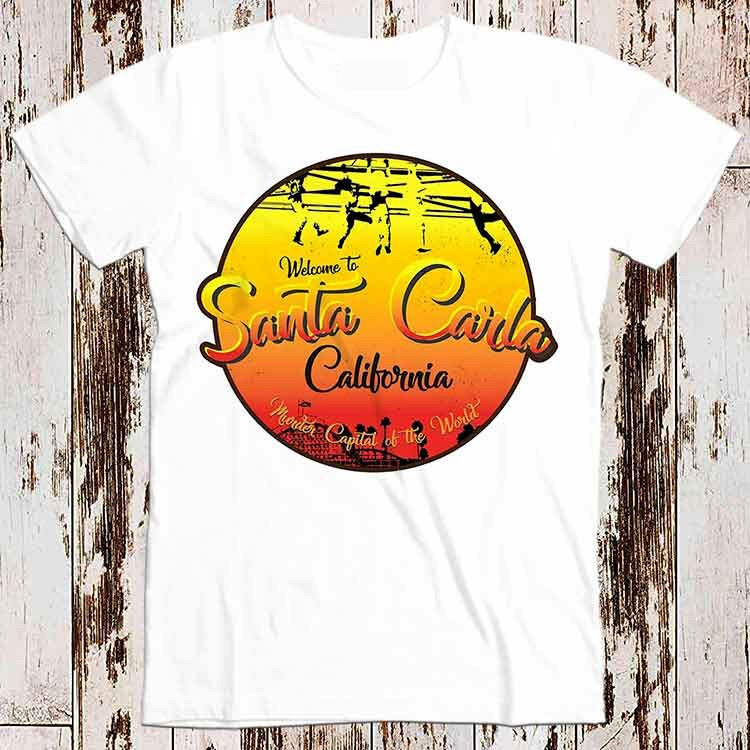 Santa Carla The Lost Boys Cult 80s Movie T Shirt 8616