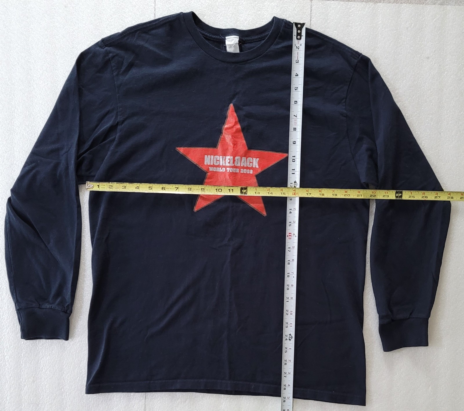 2002 MTV Campus Invasion LARGE Tour Shirt Nickelback Default Injected Starsailor