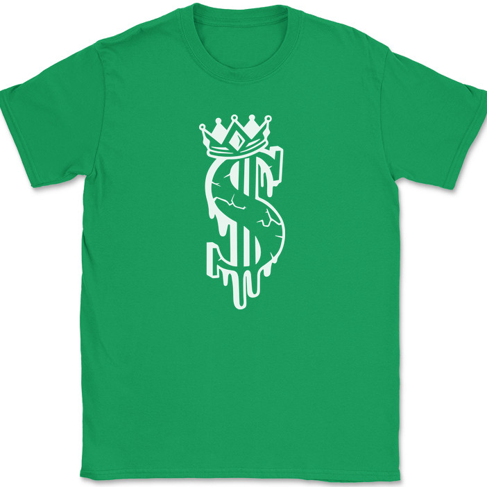 King Dollar Street Wear T-Shirt Funny Match Shoes Humor Bear Graphic Tee