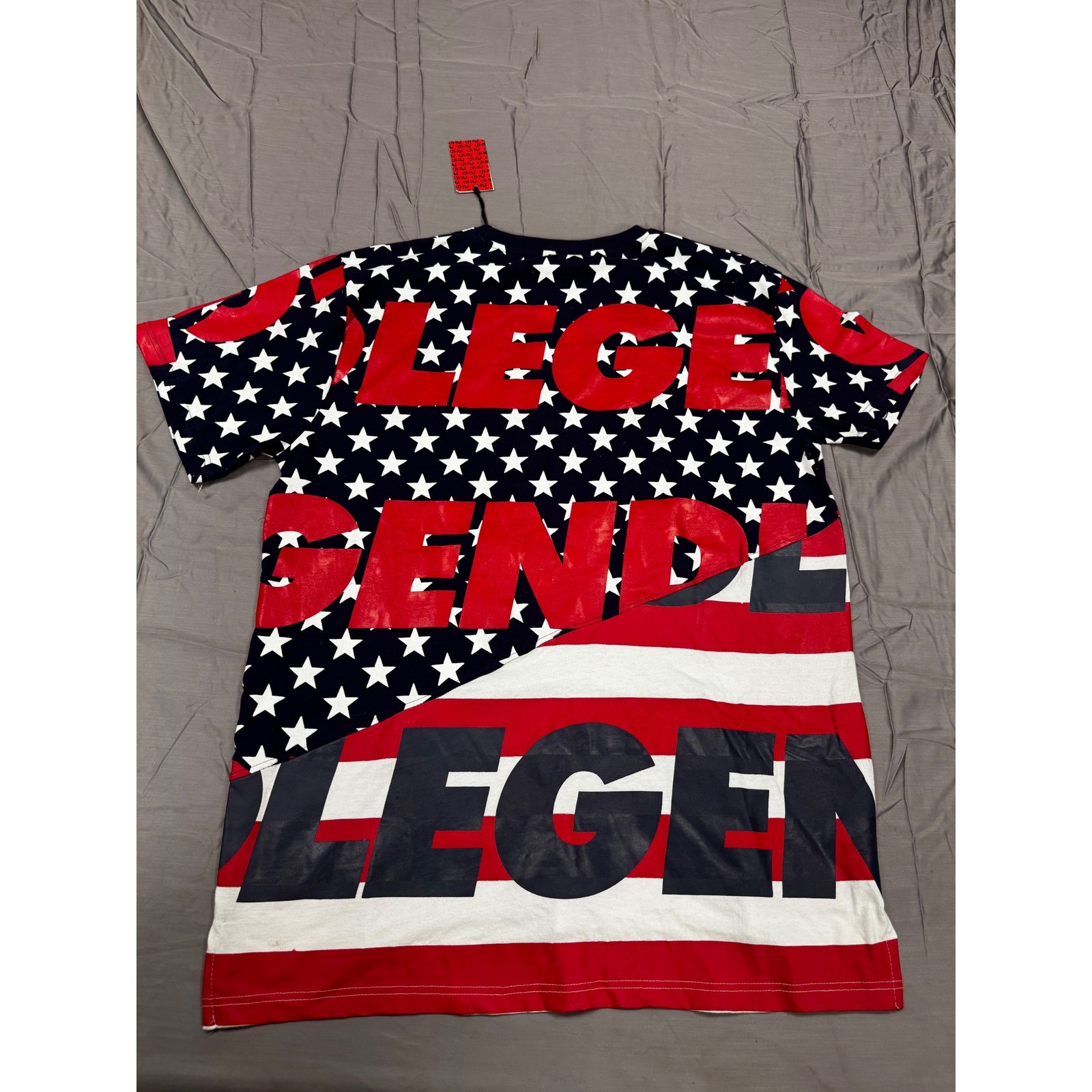Another Hype Piece AHP Mens 4XL Legend USA Flag Stars Stripes T-Shirt NWT