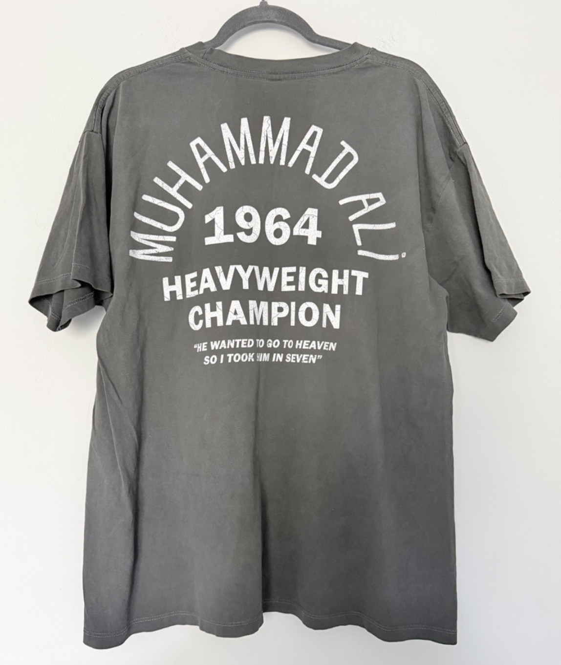 NWT Muhammad Ali 1964 Short Sleeve Sz L Legend Boxer Heavyweight champion Shirt