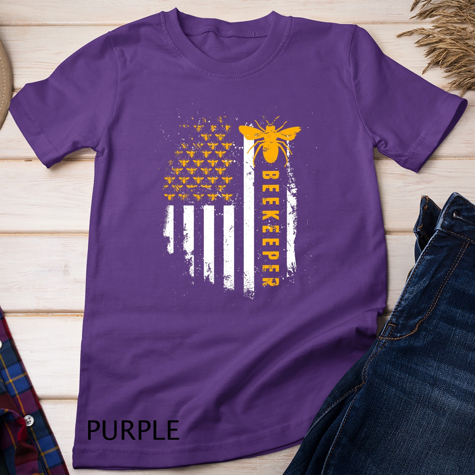 Honey Bee beekeeping hive Beekeeper Unisex T-shirt