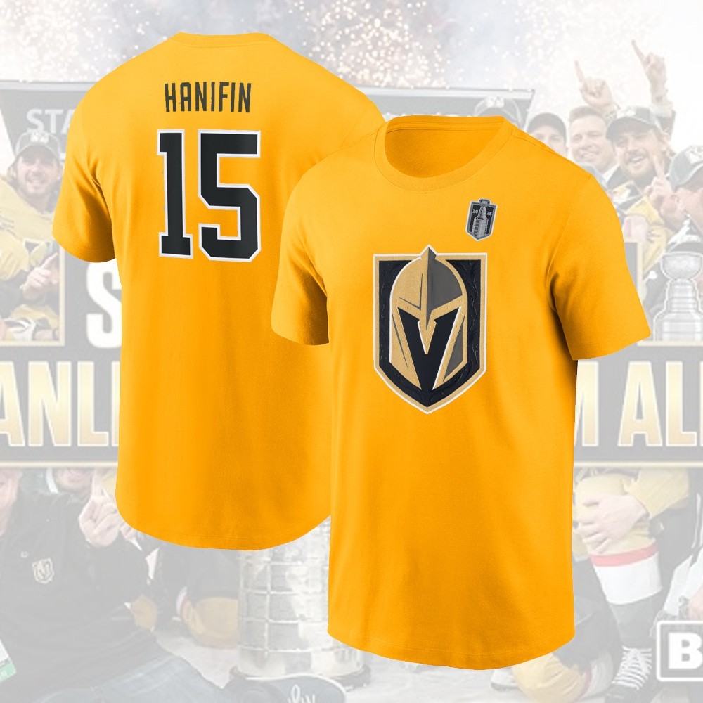 HOT! Vegas Golden Team Stanley Cup Final 2026 Name and Number Player Collectiom