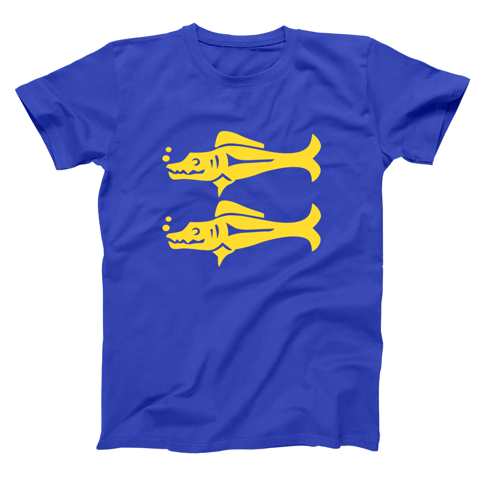 Blue Barracudas Team Costume Outfit Costume Royal Blue Basic Men&rsquo;s T-Shirt