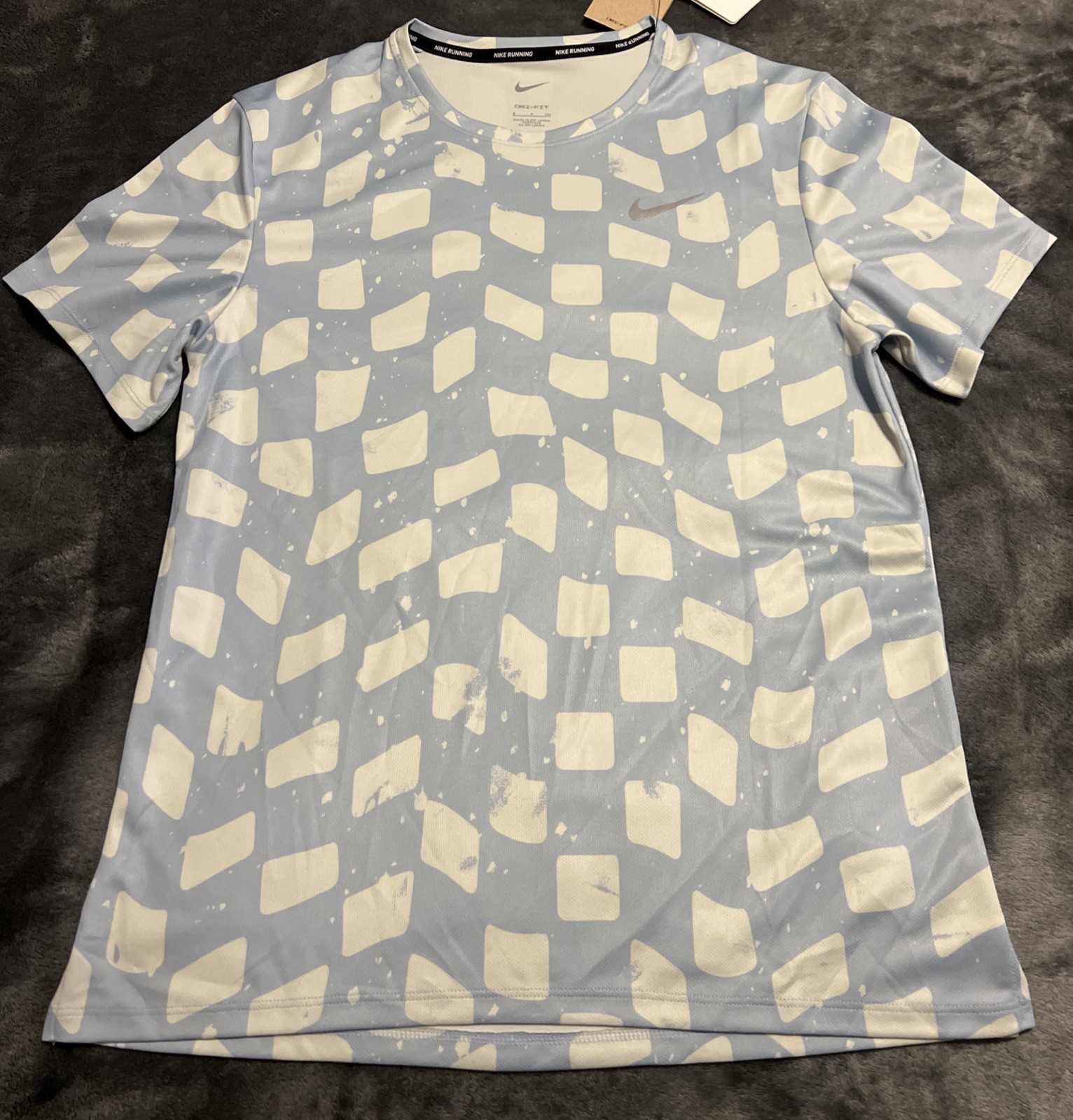 SMALL NIKE DRI-FIT RUNNING MILER T-SHRIT TOP MEN DX0870-479 M