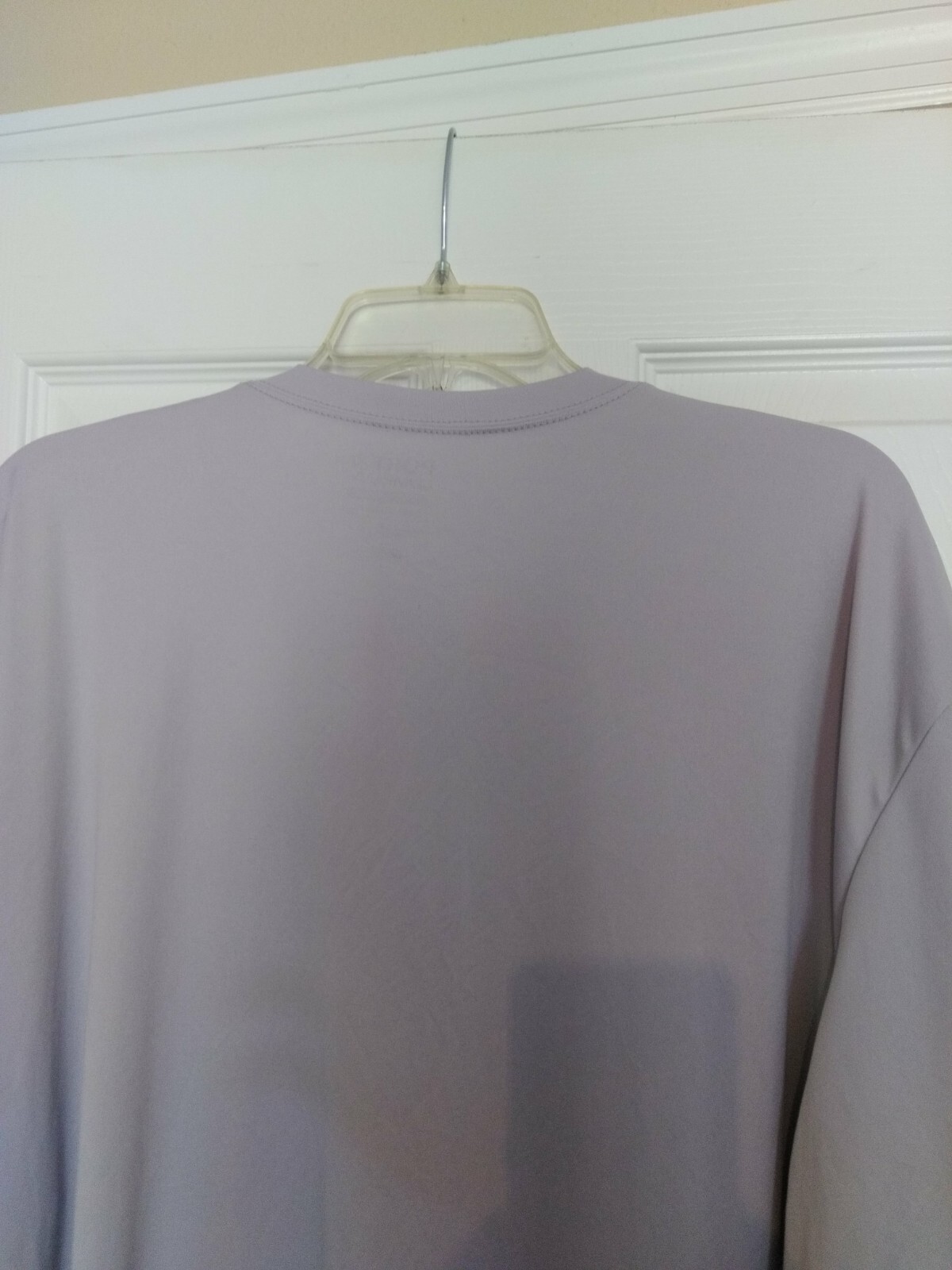 Port & Company Mens Long Sleeve UV Performance Crew Neck T-Shirt PC380LS GRAY