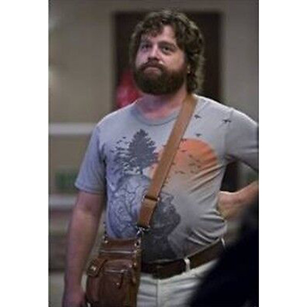 Adult Junk Food Human Tree The Hangover Movie T-shirt Alan Costume Tee S-3XL
