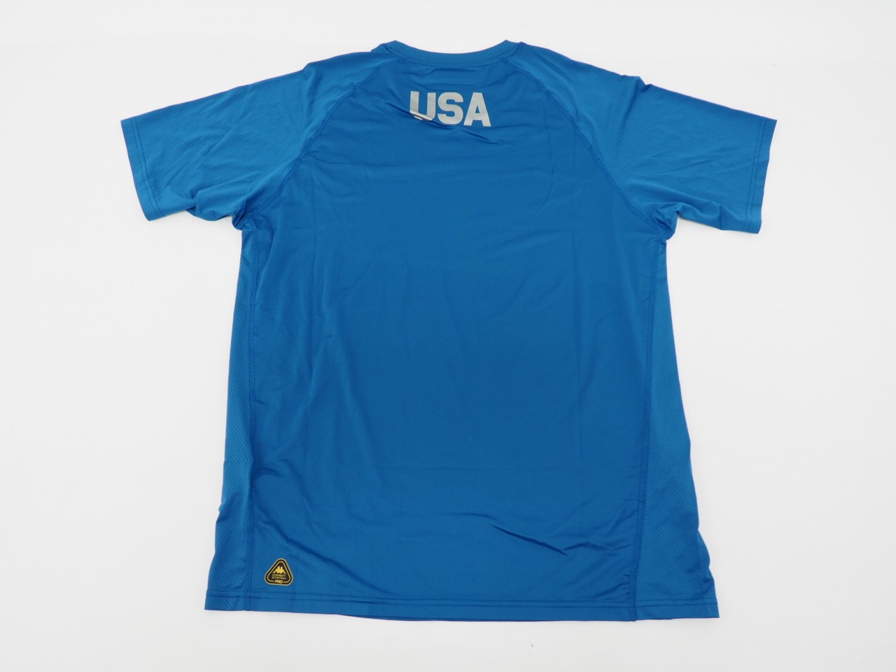 New! Kappa Kombat Fiolo Men&rsquo;s US Ski Short Sleeve Technical Tee Shirt XL Blue