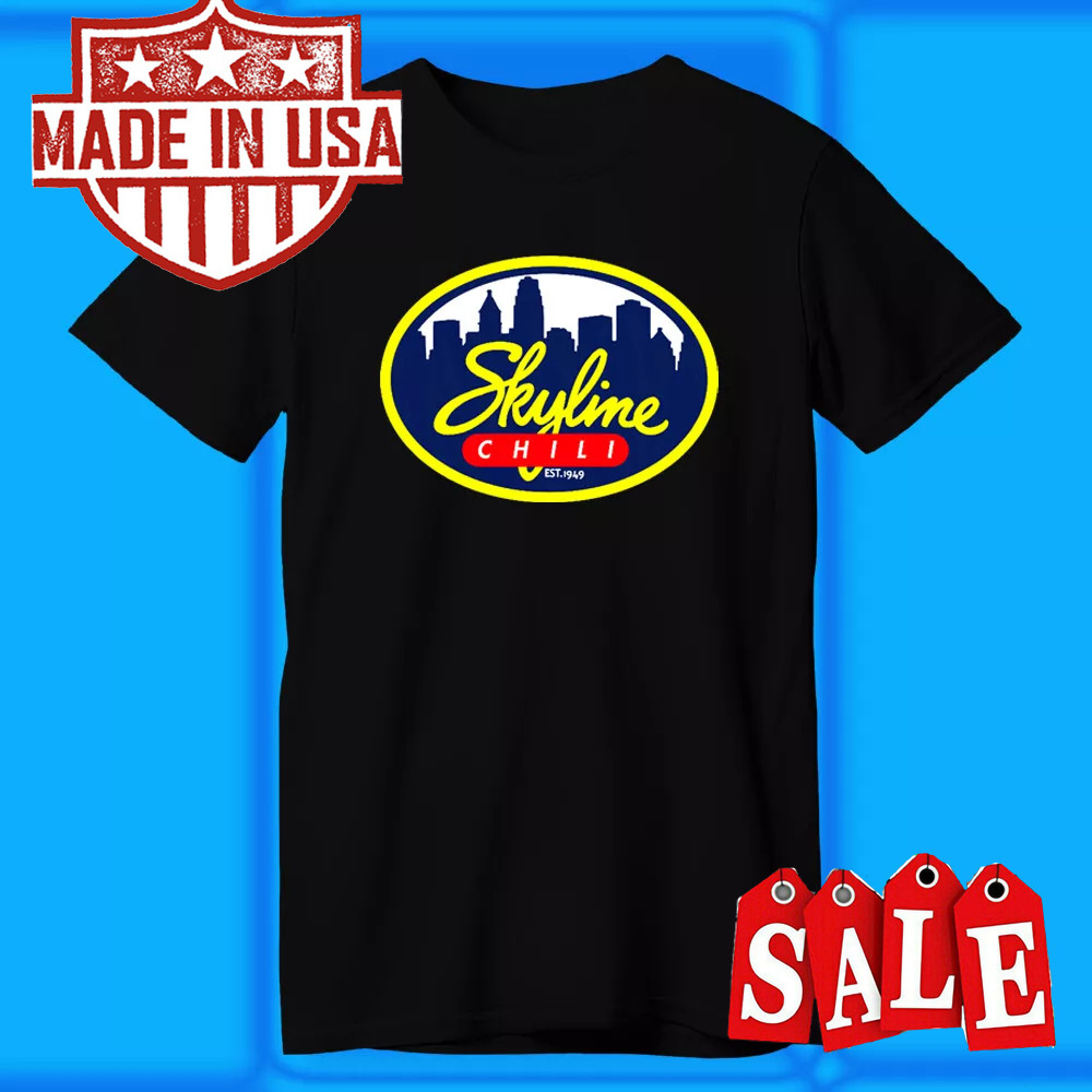 Skyline Chili Favourite Food Men&rsquo;s Black Size S-5XL