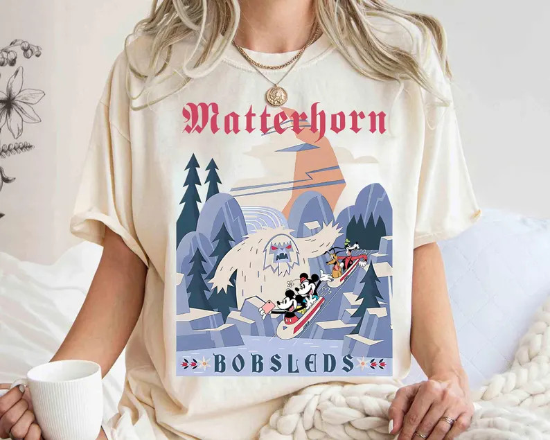 Disneyl Animal Matterhorn Bobsleds Mickey & Friends T Shirt Unisex#1