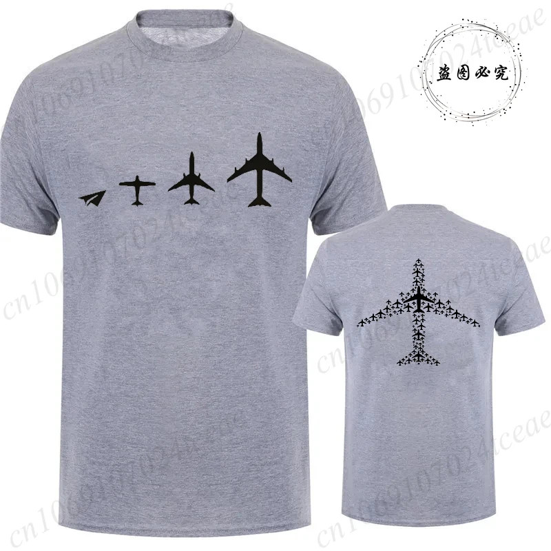 Flying Up Airplane T-Shirt for Men Women Clothing Graphic Tees Funny Flying Up A