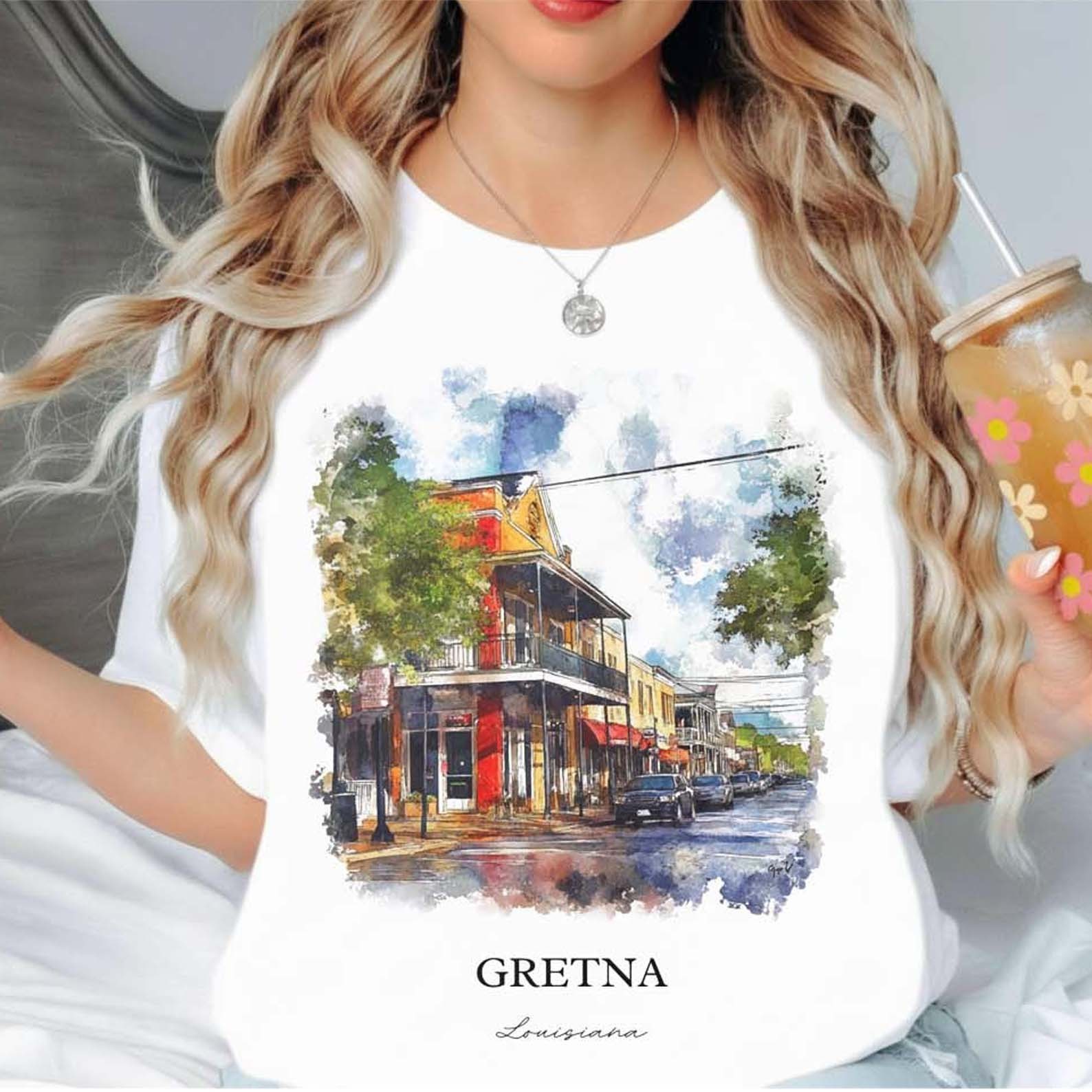 Gretna Louisiana Unisex Shirt Travel Gift Louisiana Trip Lover Souvenir Tee