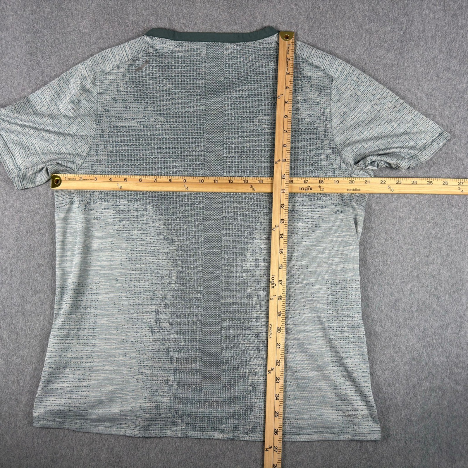 Nike Dri-FIT ADV Running Shirt Mens Large Green Short Sleeve Athletic DM4753-010