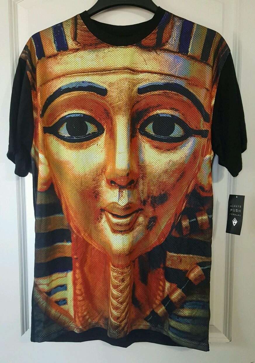 Men&rsquo;s Shirt Top Tee Mesh Adam Levine Always Push Forward M Medium L Large XL NWT