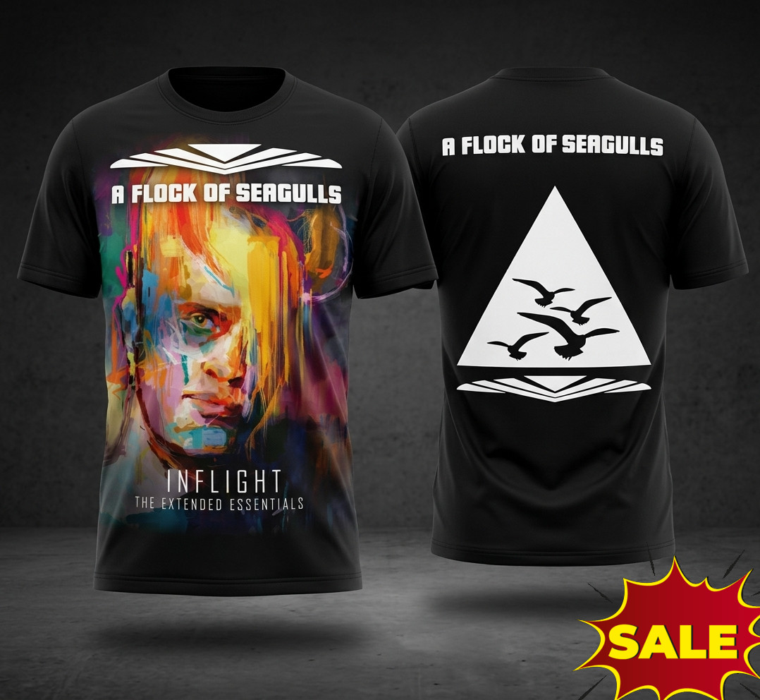 A Flock of Seagulls Band 3D T Shirt All Size AOP EN226