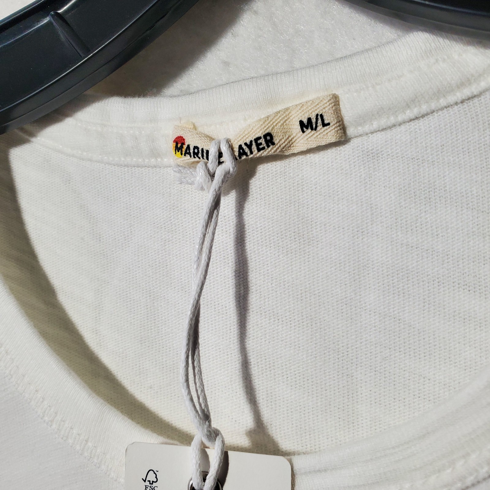 Marine Layer Shirt Slub Pocket Shirt Mens Large Antique Cream White Tee NWT