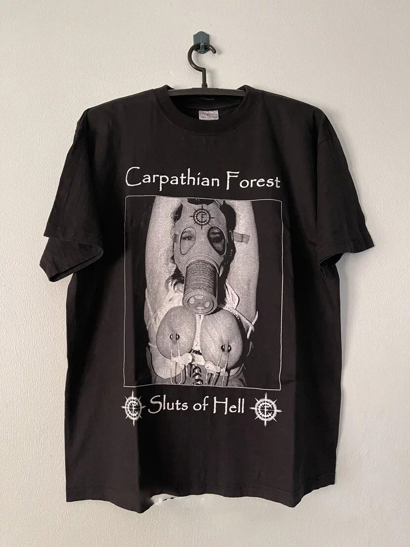 2 sides Carpathian forest sluts of hell shirt Tee