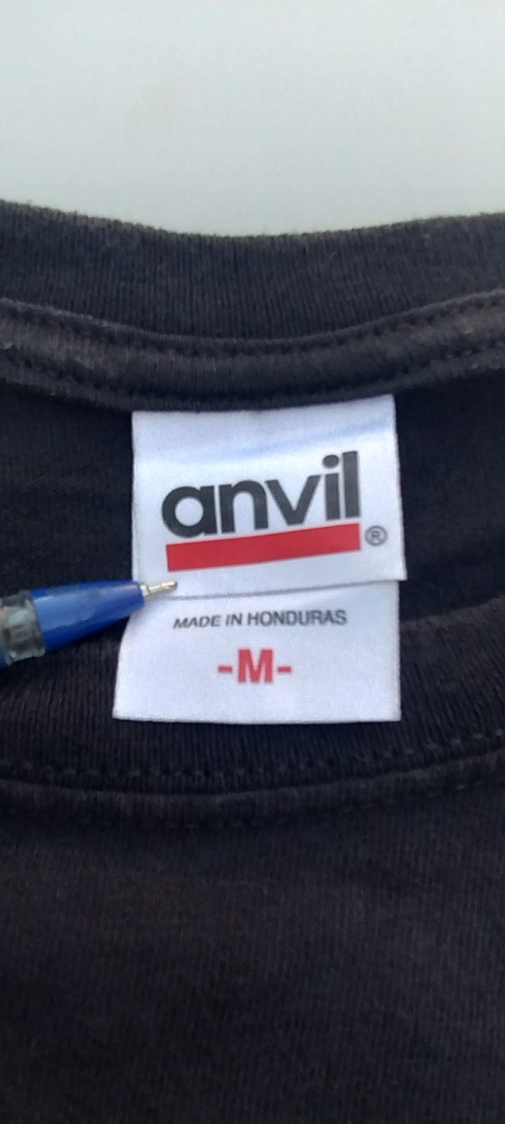 Men T Shirt Vintage Anvi Cottonl. size M.