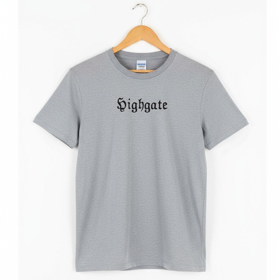 Highgate T-Shirt – Gothic London Souvenir, Horror, Supernatural, Various Colours