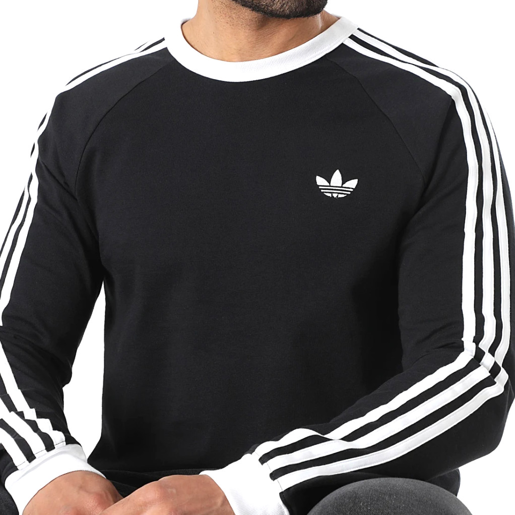 NEW MEN&rsquo;S ADIDAS ORIGINALS CALIFORNIA TREFOIL LONG SLEEVE SHIRT~SIZE 2XL KE3546