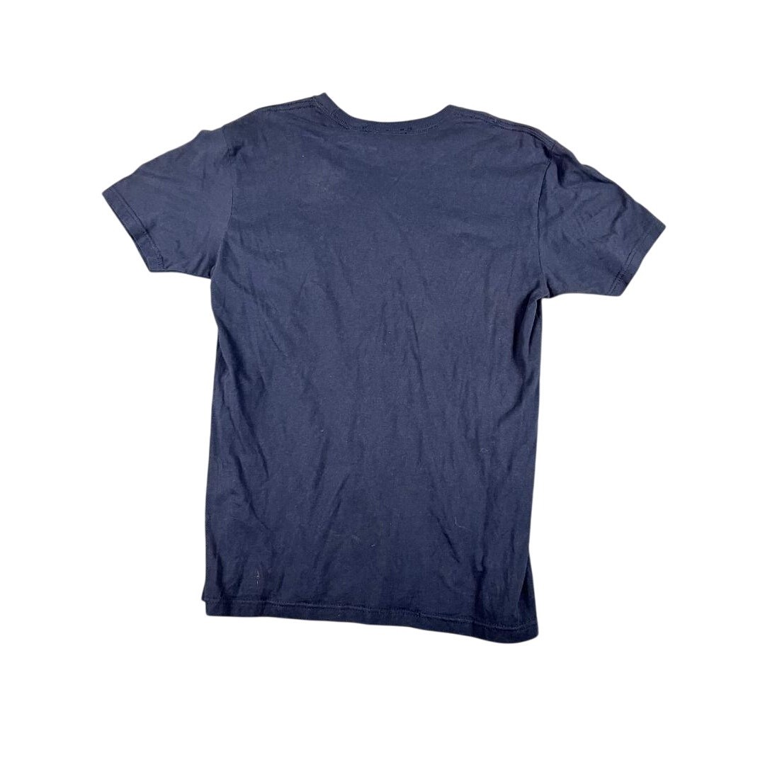 Orvis Men&rsquo;s Navy Blue Fish Graphic T-Shirt Medium 100% Cotton Fishing Tee *