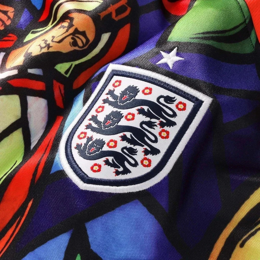 Palace x Nike England Dri-FIT Football Jersey Bright Crimson – Large *PRESALE*