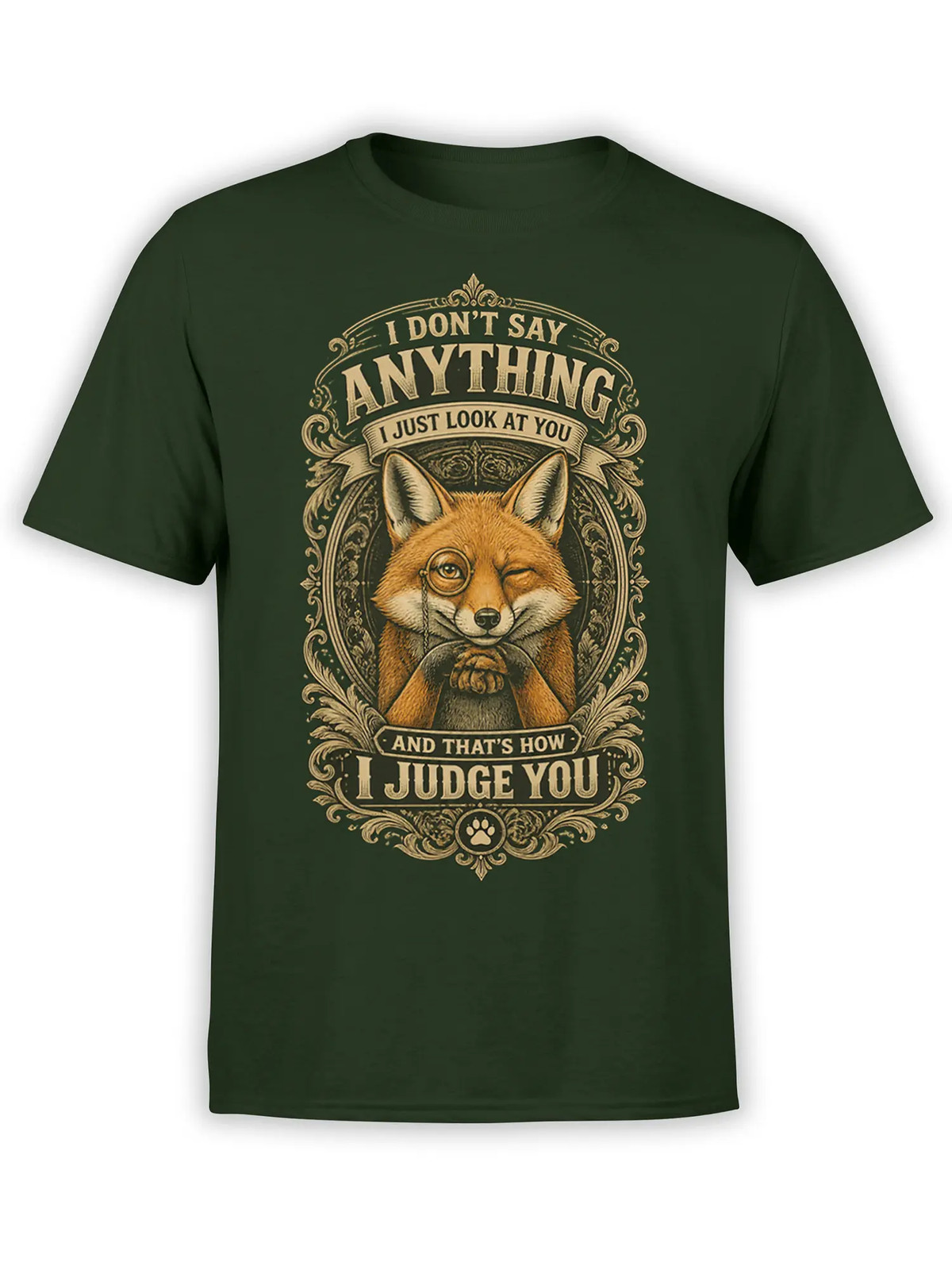 Judgy Fox T-Shirt | Unisex