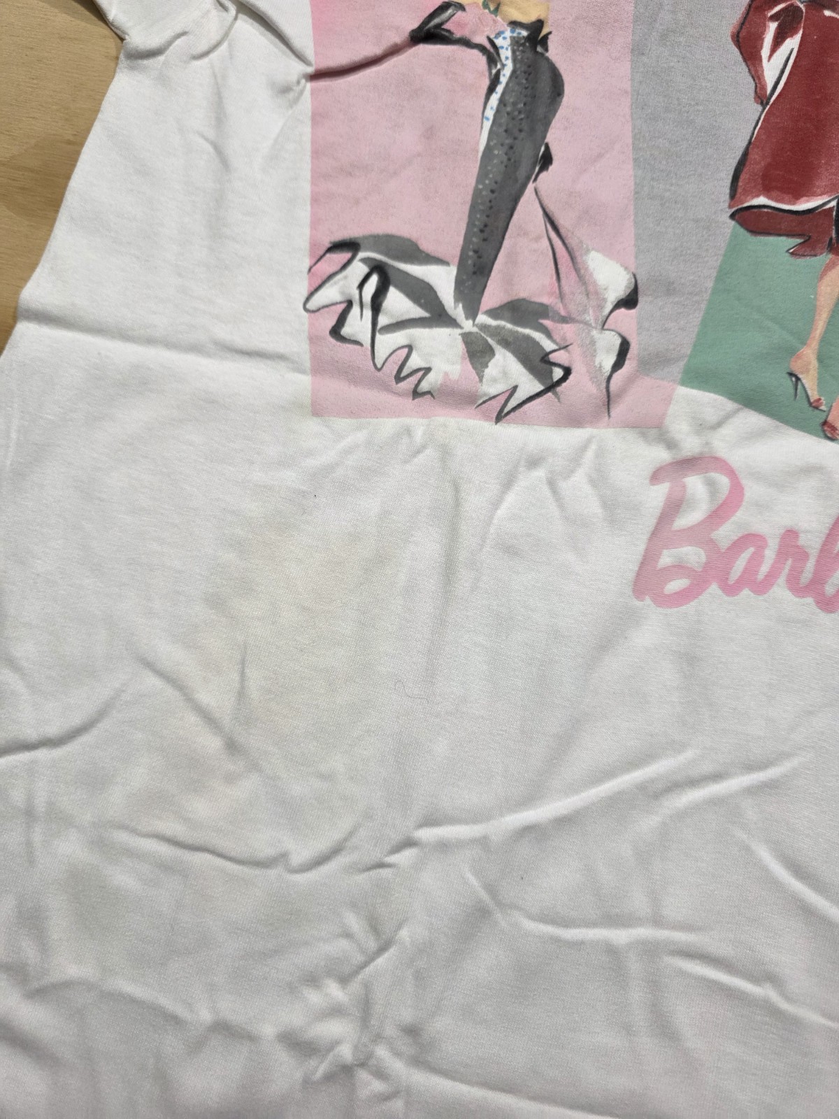 Vintage Barbie Doll 90s Mattel T Shirt By Jerry Leigh NWT Rare USA Woman’s XL